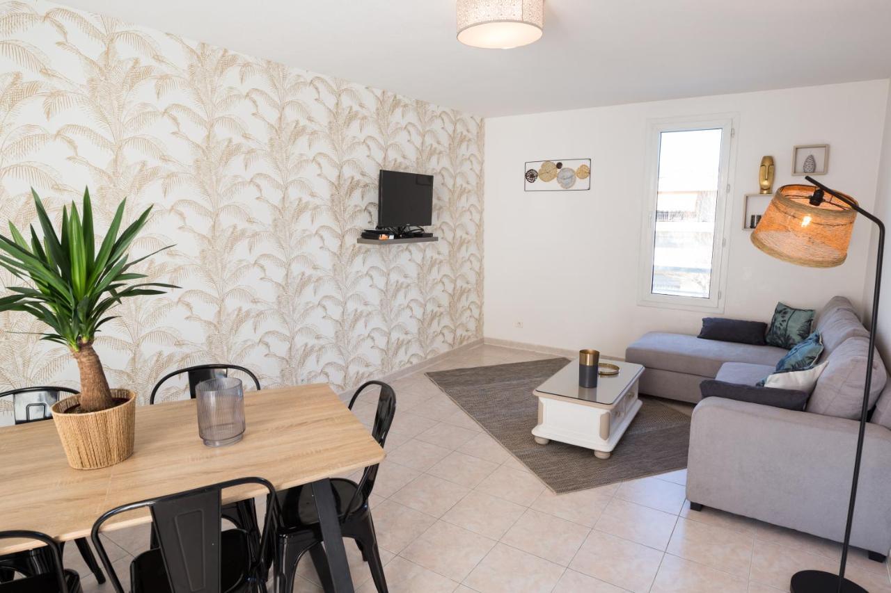 Appartement 55M2, Tres Proche Plage, Hippodrome, Tous Commerces Cagnes-sur-Mer Bagian luar foto