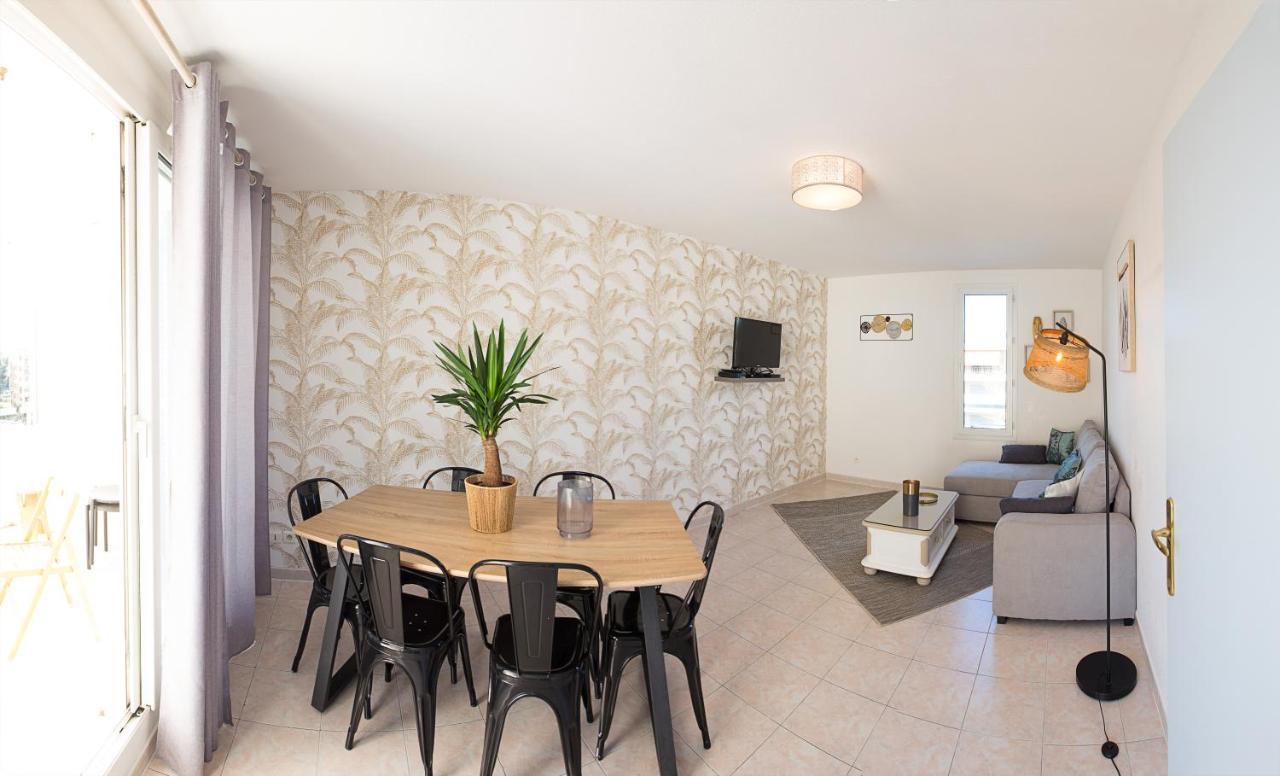 Appartement 55M2, Tres Proche Plage, Hippodrome, Tous Commerces Cagnes-sur-Mer Bagian luar foto