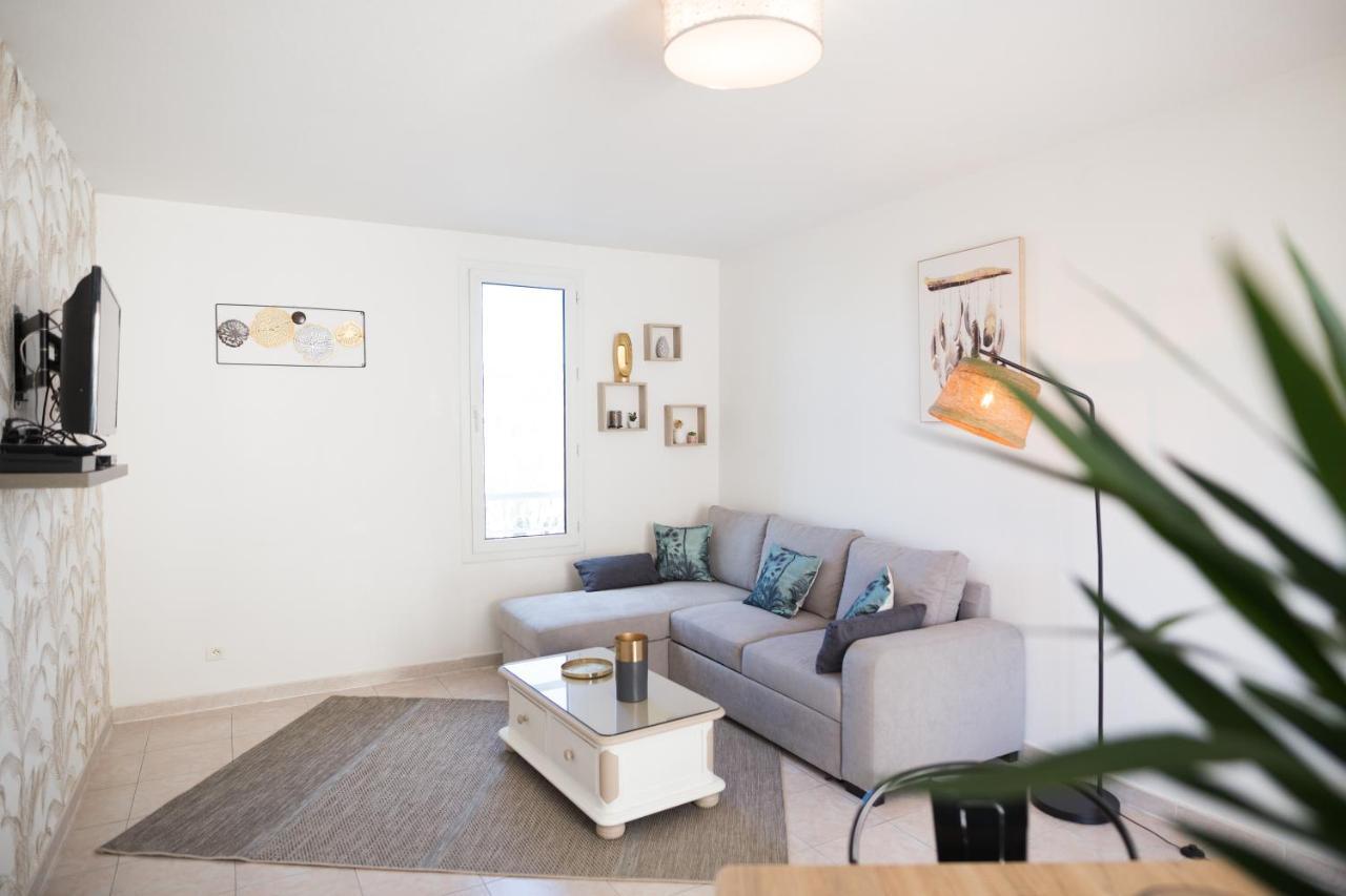 Appartement 55M2, Tres Proche Plage, Hippodrome, Tous Commerces Cagnes-sur-Mer Bagian luar foto